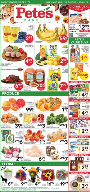 Pete's Fresh Market catalogue in Oak Park IL | Our best offers for you | 2025-10-22T00:00:00.000Z - 2025-10-28T00:00:00.000Z