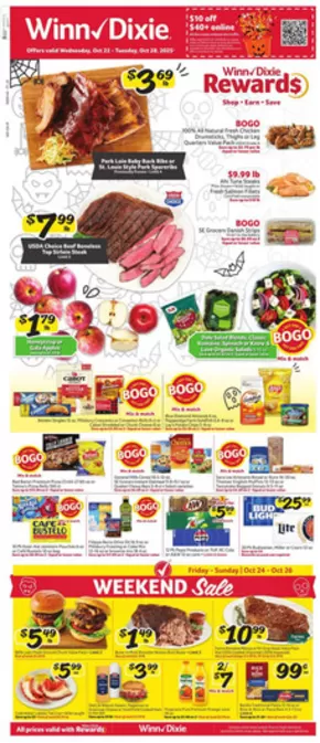 Winn Dixie catalogue in Saint Augustine FL | Special offers for you | 2025-10-22T00:00:00.000Z - 2025-10-28T00:00:00.000Z