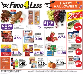 Food 4 Less catalogue | Exclusive bargains | 2025-10-22T00:00:00.000Z - 2025-10-28T00:00:00.000Z