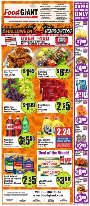 Food Giant catalogue in Nashville TN | Weekly Ad | 2025-10-22T00:00:00.000Z - 2025-10-28T00:00:00.000Z