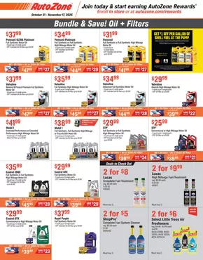 AutoZone catalogue | Discounts and promotions | 2025-10-21T00:00:00.000Z - 2025-11-17T00:00:00.000Z