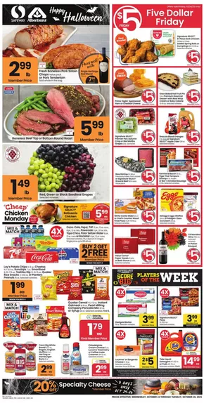 Safeway catalogue in Randolph NJ | Current special promotions | 2025-10-22T00:00:00.000Z - 2025-10-28T00:00:00.000Z