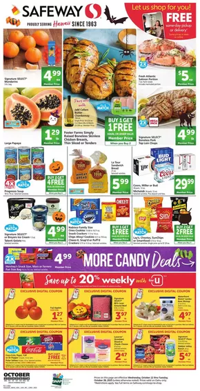 Safeway catalogue in Randolph NJ | Discounts and promotions | 2025-10-22T00:00:00.000Z - 2025-10-28T00:00:00.000Z