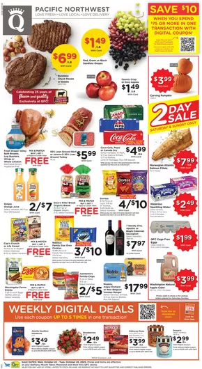 QFC catalogue in Bessemer AL | Wide range of offers | 2025-10-22T00:00:00.000Z - 2025-10-28T00:00:00.000Z