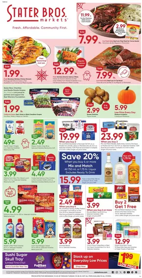 Stater Bros catalogue in Bessemer AL | Top deals for all customers | 2025-10-22T00:00:00.000Z - 2025-10-28T00:00:00.000Z