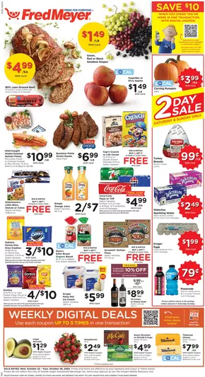 Fred Meyer catalogue in Ellisville MO | Current special promotions | 2025-10-22T00:00:00.000Z - 2025-10-28T00:00:00.000Z