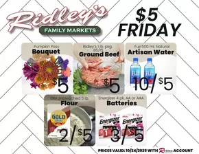Ridley's Family Markets catalogue in Bessemer AL | Ridley's Family Markets weekly ad | 2025-10-21T00:00:00.000Z - 2025-10-27T00:00:00.000Z
