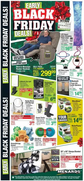 Menards catalogue in Vernon Rockville CT | Menards Early Black Friday Sale 2025 | 2025-10-22T00:00:00.000Z - 2025-11-05T00:00:00.000Z