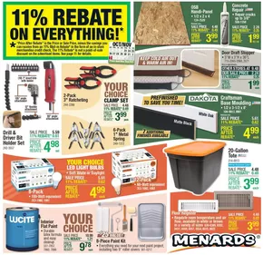 Menards catalogue in North Hollywood CA | Menards Weekly Ad October 23 – November 2, 2025 | 2025-10-22T00:00:00.000Z - 2025-11-05T00:00:00.000Z