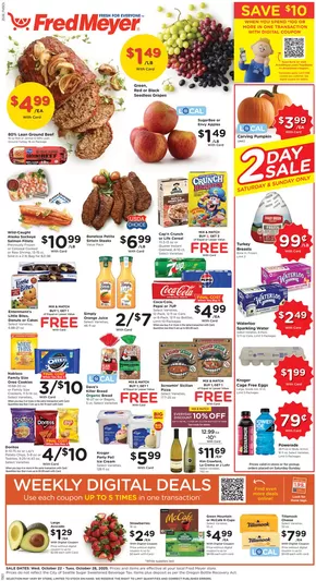 Fred Meyer catalogue in Wyncote PA | Exclusive bargains | 2025-10-22T00:00:00.000Z - 2025-10-28T00:00:00.000Z