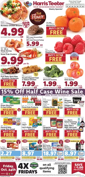 Harris Teeter catalogue in Salisbury NC | Weekly Ad | 2025-10-22T00:00:00.000Z - 2025-10-28T00:00:00.000Z