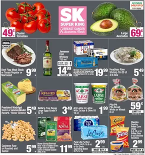 Weekly add Super King Markets