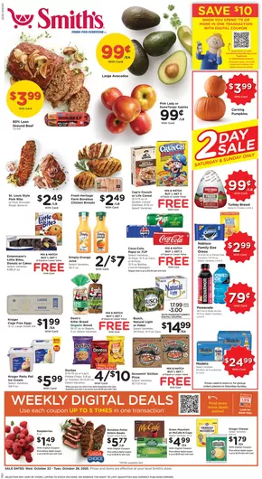 Smith's catalogue in Spartanburg SC | Attractive special offers for everyone | 2025-10-22T00:00:00.000Z - 2025-10-28T00:00:00.000Z