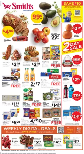 Smith's catalogue in Tempe AZ | Top offers for all bargain hunters | 2025-10-22T00:00:00.000Z - 2025-10-28T00:00:00.000Z