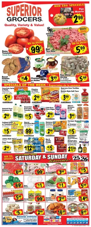 Superior Grocers catalogue in Ocala FL | Weekly Specials | 2025-10-22T00:00:00.000Z - 2025-10-28T00:00:00.000Z