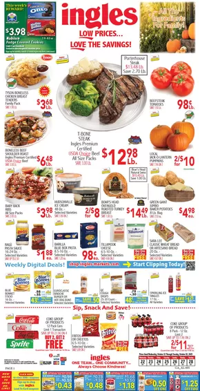 Ingles Markets catalogue in Ocala FL | Exclusive bargains | 2025-10-22T00:00:00.000Z - 2025-11-05T00:00:00.000Z