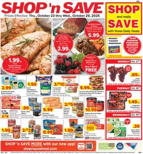 Shop 'n Save catalogue in Ocala FL | Wide range of offers | 2025-10-22T00:00:00.000Z - 2025-11-05T00:00:00.000Z