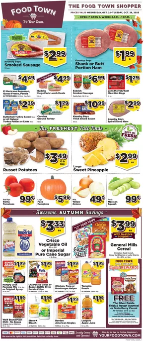 Food Town catalogue in Ocala FL | Mailer compressed | 2025-10-22T00:00:00.000Z - 2025-11-05T00:00:00.000Z