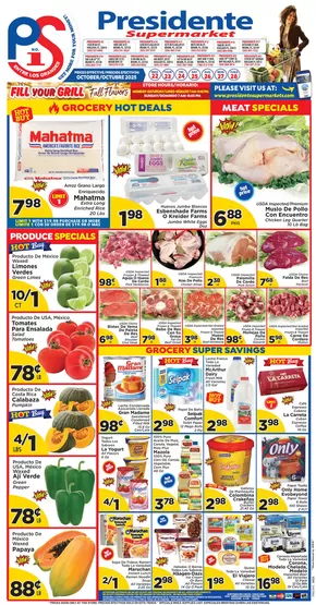 Presidente catalogue in Hollywood FL | Presidente weekly ad | 2025-10-23T00:00:00.000Z - 2025-11-06T00:00:00.000Z