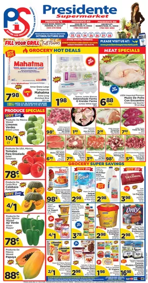 Presidente catalogue | Attractive special offers for everyone | 2025-10-23T00:00:00.000Z - 2025-11-06T00:00:00.000Z