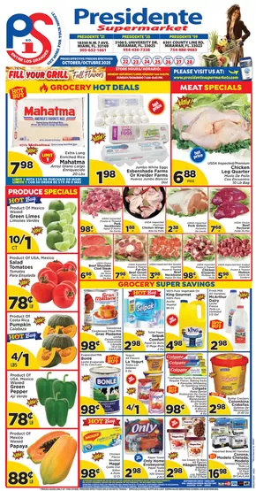 Presidente catalogue | Our best offers for you | 2025-10-23T00:00:00.000Z - 2025-11-06T00:00:00.000Z
