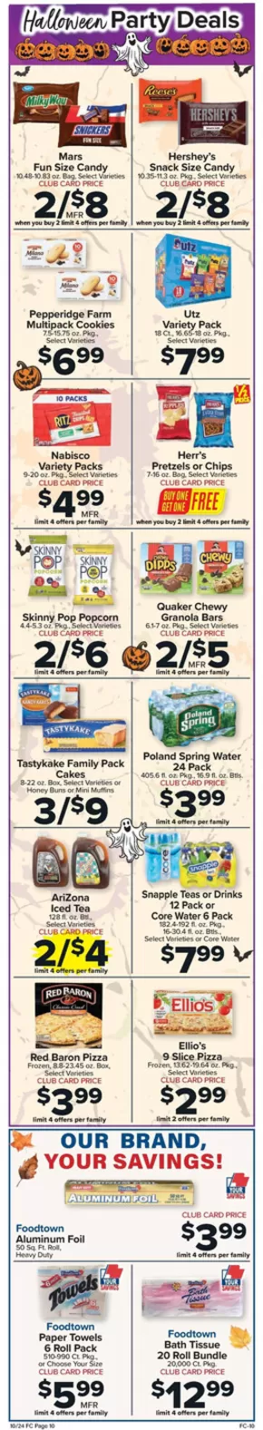 Foodtown supermarkets catalogue in Philadelphia PA | New offers to discover | 2025-10-24T00:00:00.000Z - 2025-10-30T00:00:00.000Z