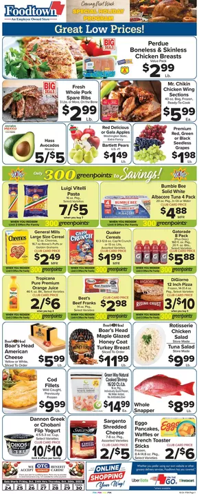 Foodtown supermarkets catalogue in Philadelphia PA | Current bargains and offers | 2025-10-24T00:00:00.000Z - 2025-10-30T00:00:00.000Z