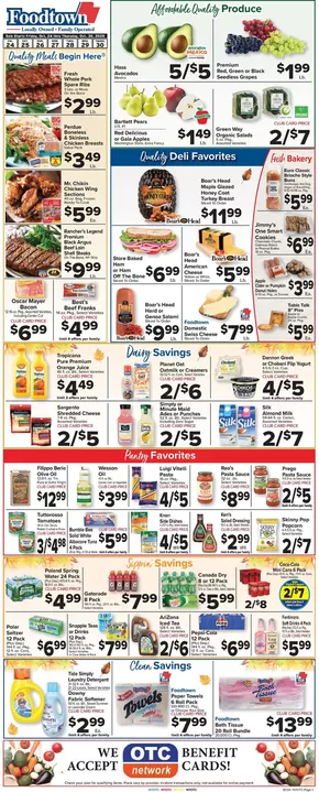 Foodtown supermarkets catalogue in Philadelphia PA | Attractive special offers for everyone | 2025-10-24T00:00:00.000Z - 2025-10-30T00:00:00.000Z
