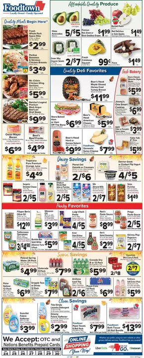 Foodtown supermarkets catalogue in Philadelphia PA | Wide range of offers | 2025-10-24T00:00:00.000Z - 2025-10-30T00:00:00.000Z