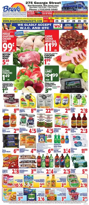 Bravo Supermarkets catalogue in New York | Attractive special offers for everyone | 2025-10-24T00:00:00.000Z - 2025-10-30T00:00:00.000Z