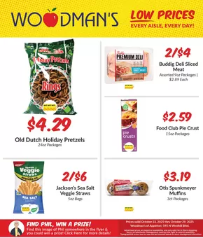 Woodman's catalogue | Current bargains and offers | 2025-10-23T00:00:00.000Z - 2025-11-06T00:00:00.000Z