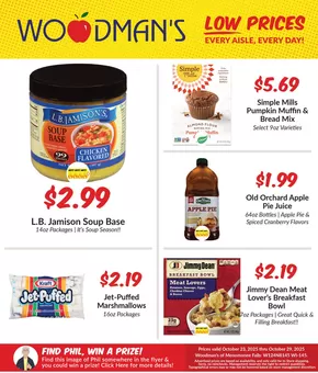 Woodman's catalogue in Fort Smith AR | Exclusive deals for our customers | 2025-10-23T00:00:00.000Z - 2025-11-06T00:00:00.000Z