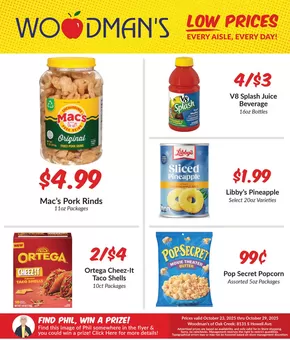 Woodman's catalogue | Exclusive bargains | 2025-10-23T00:00:00.000Z - 2025-11-06T00:00:00.000Z