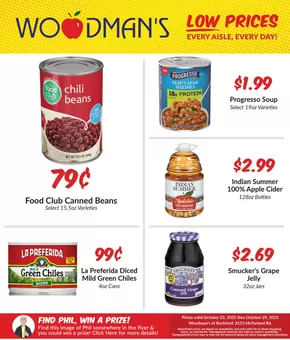Woodman's catalogue | Our best bargains | 2025-10-23T00:00:00.000Z - 2025-11-06T00:00:00.000Z