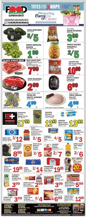 Food Bazaar catalogue in Fort Smith AR | Current special promotions | 2025-10-23T00:00:00.000Z - 2025-10-29T00:00:00.000Z