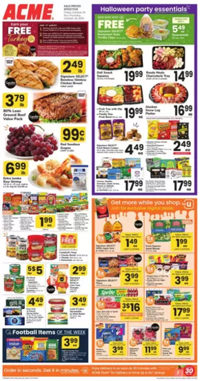 ACME catalogue in East Mc Keesport PA | Weekly Ad | 2025-10-24T00:00:00.000Z - 2025-10-30T00:00:00.000Z
