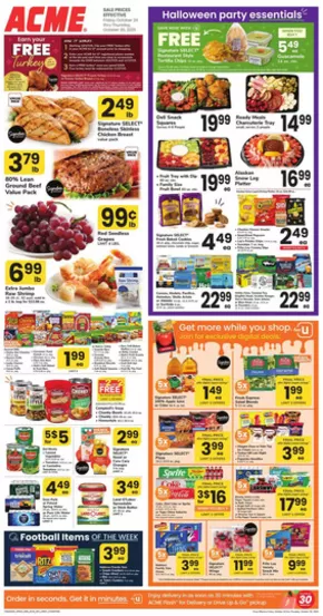ACME catalogue in Clark NJ | Weekly Ad | 2025-10-24T00:00:00.000Z - 2025-10-30T00:00:00.000Z