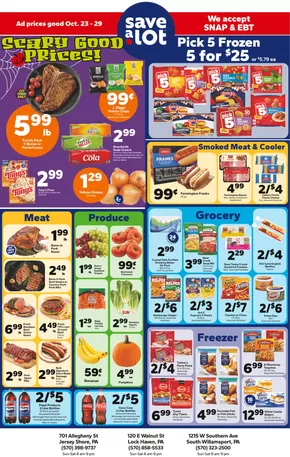 Save a Lot catalogue in Lawrence MA | Exclusive deals and bargains | 2025-10-23T00:00:00.000Z - 2025-10-29T00:00:00.000Z