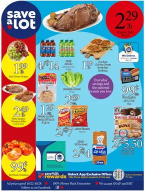 Save a Lot catalogue in Lawrence MA | Great offer for bargain hunters | 2025-10-22T00:00:00.000Z - 2025-10-27T00:00:00.000Z