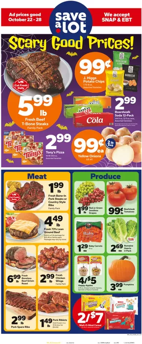 Save a Lot catalogue in Monticello IN | Exclusive deals for our customers | 2025-10-22T00:00:00.000Z - 2025-10-28T00:00:00.000Z