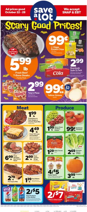Save a Lot catalogue in Monticello IN | Current special promotions | 2025-10-22T00:00:00.000Z - 2025-10-28T00:00:00.000Z