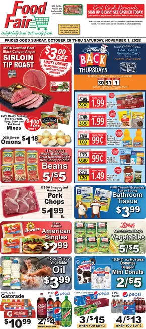 FoodFair catalogue in Grayson KY | Food Fair Weekly Circular 1026-1101 | 2025-10-24T00:00:00.000Z - 2025-11-01T00:00:00.000Z