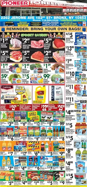 Pioneer Supermarkets catalogue in Jersey City NJ | Top deals for all customers | 2025-10-24T00:00:00.000Z - 2025-11-07T00:00:00.000Z