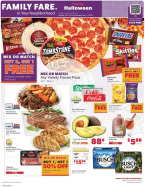 Family Fare catalogue in Fargo ND | Offers for bargain hunters | 2025-10-24T00:00:00.000Z - 2025-10-25T00:00:00.000Z
