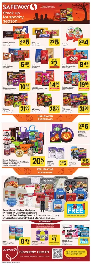 Safeway catalogue in Monticello IN | Safeway - Eastern - GMI | 2025-10-24T00:00:00.000Z - 2025-11-06T00:00:00.000Z