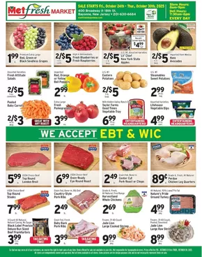 Met Foodmarkets catalogue in Delray Beach FL | Met Foodmarkets weekly ad | 2025-10-24T00:00:00.000Z - 2025-10-30T00:00:00.000Z