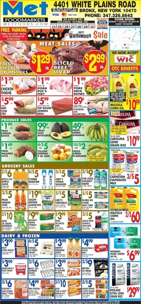 Met Foodmarkets catalogue in Delray Beach FL | Discover attractive offers | 2025-10-24T00:00:00.000Z - 2025-10-30T00:00:00.000Z