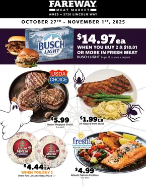 Fareway catalogue in Hickory NC | Save now with our deals | 2025-10-26T00:00:00.000Z - 2025-11-09T00:00:00.000Z
