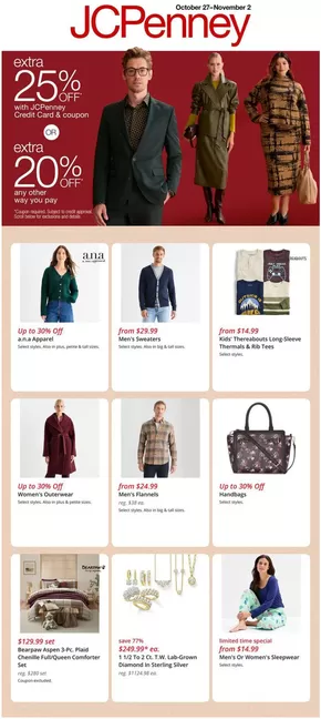 JC Penney catalogue in Plano TX | Store Ads | 2025-10-27T00:00:00.000Z - 2025-11-02T00:00:00.000Z