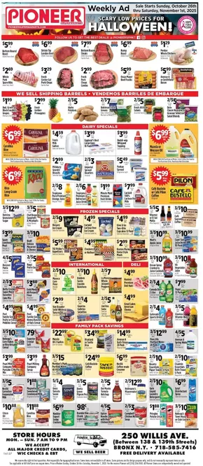 Pioneer Supermarkets catalogue in Jersey City NJ | Exclusive bargains | 2025-10-26T00:00:00.000Z - 2025-11-09T00:00:00.000Z